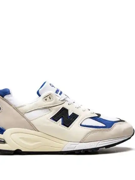 Blue” New 990 V2 Balance in Teddy  Santis Made USA sneakers “White x 0511